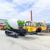 履帶罐車 全地形行走農(nóng)用攪拌機 混凝土攪拌運輸車